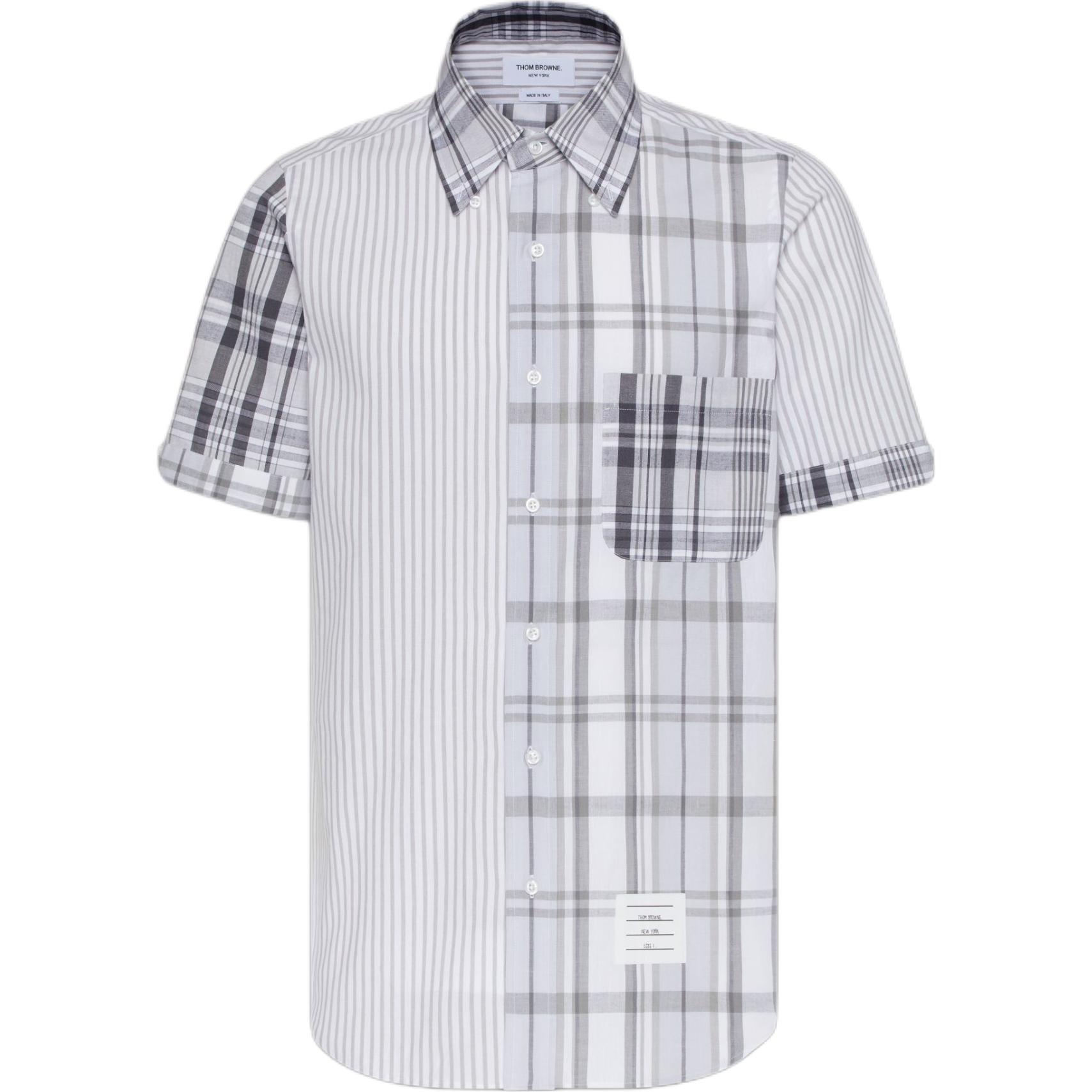 Хлопковая рубашка с миксом принтов THOM BROWNE, мультиколор
Хлопковая рубашка с миксом принтов THOM BROWNE, мультиколор