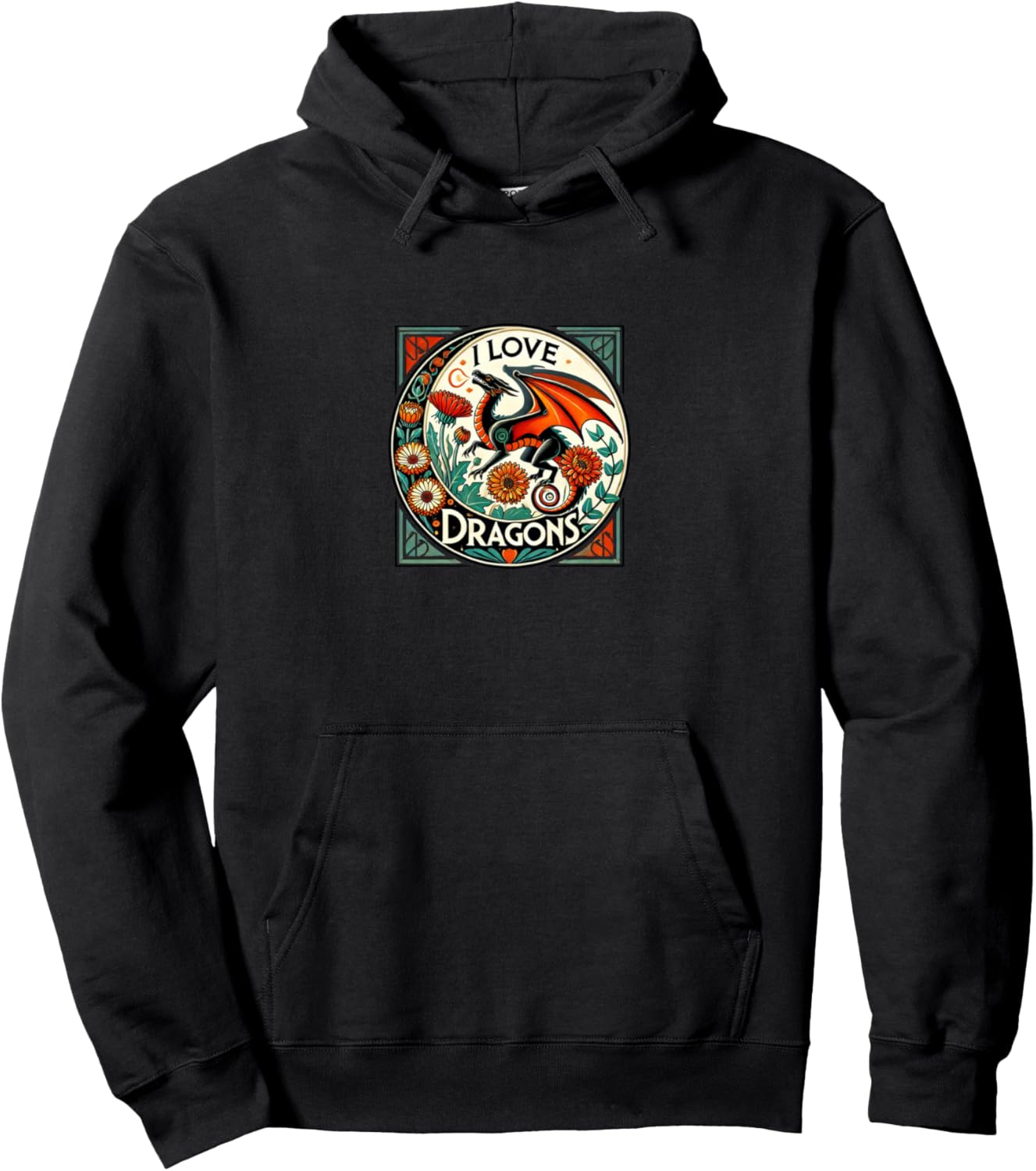 Иллюстрация Я люблю драконов Толстовка для любителей драконов Retro Dragons Lovers Bubb, черный
Иллюстрация Я люблю драконов Толстовка для любителей драконов Retro Dragons Lovers Bubb, черный