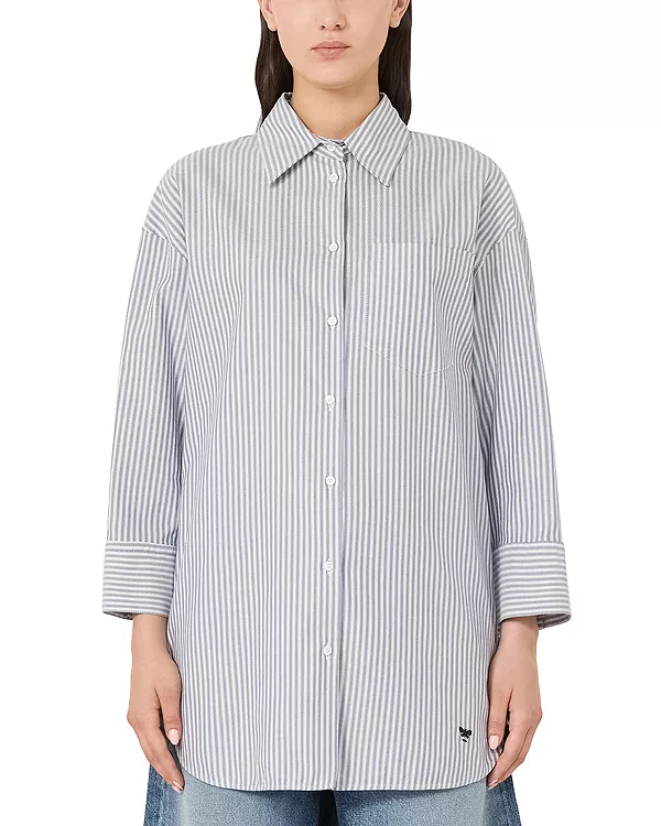 Рубашка Queva большого размера Weekend Max Mara, синий
Рубашка Queva большого размера Weekend Max Mara, синий