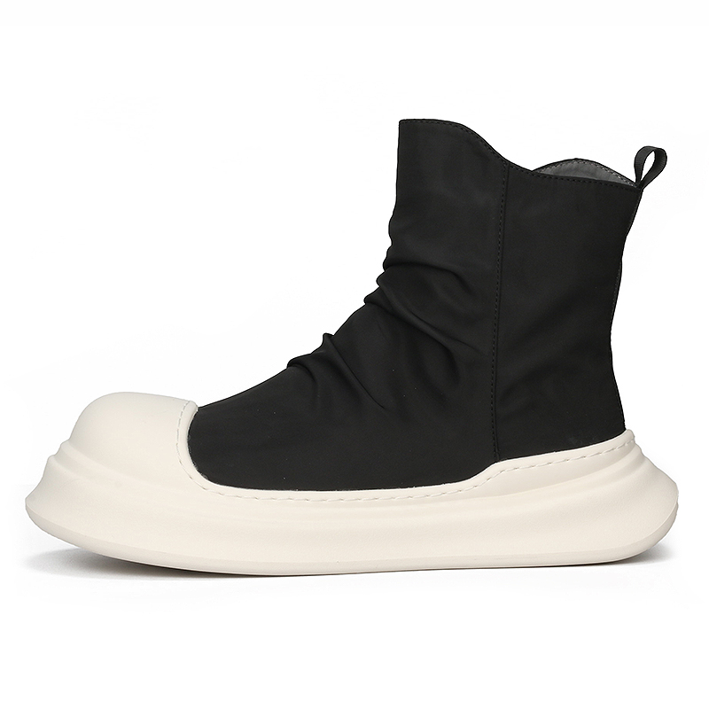 TIEKE Износостойкие дышащие высокие повседневные туфли для мужчин, черные
TIEKE Износостойкие дышащие высокие повседневные туфли для мужчин, черные