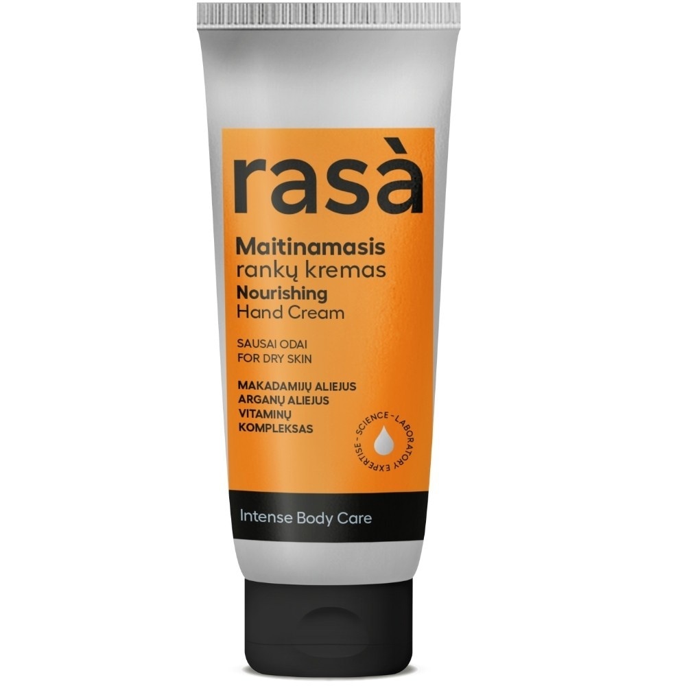 Крем для рук nourishing hand cream Rasa, объем 75 мл.
Крем для рук nourishing hand cream Rasa, объем 75 мл.