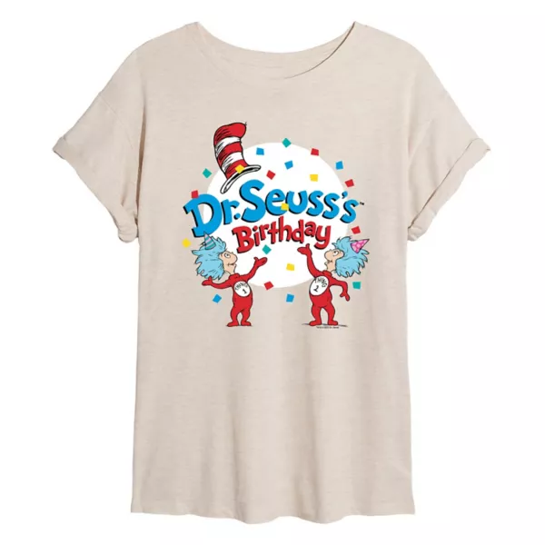 Детская оверсайз футболка "Доктор Сьюз" на день рождения Licensed Character, бежевый
Детская оверсайз футболка "Доктор Сьюз" на день рождения Licensed Character, бежевый