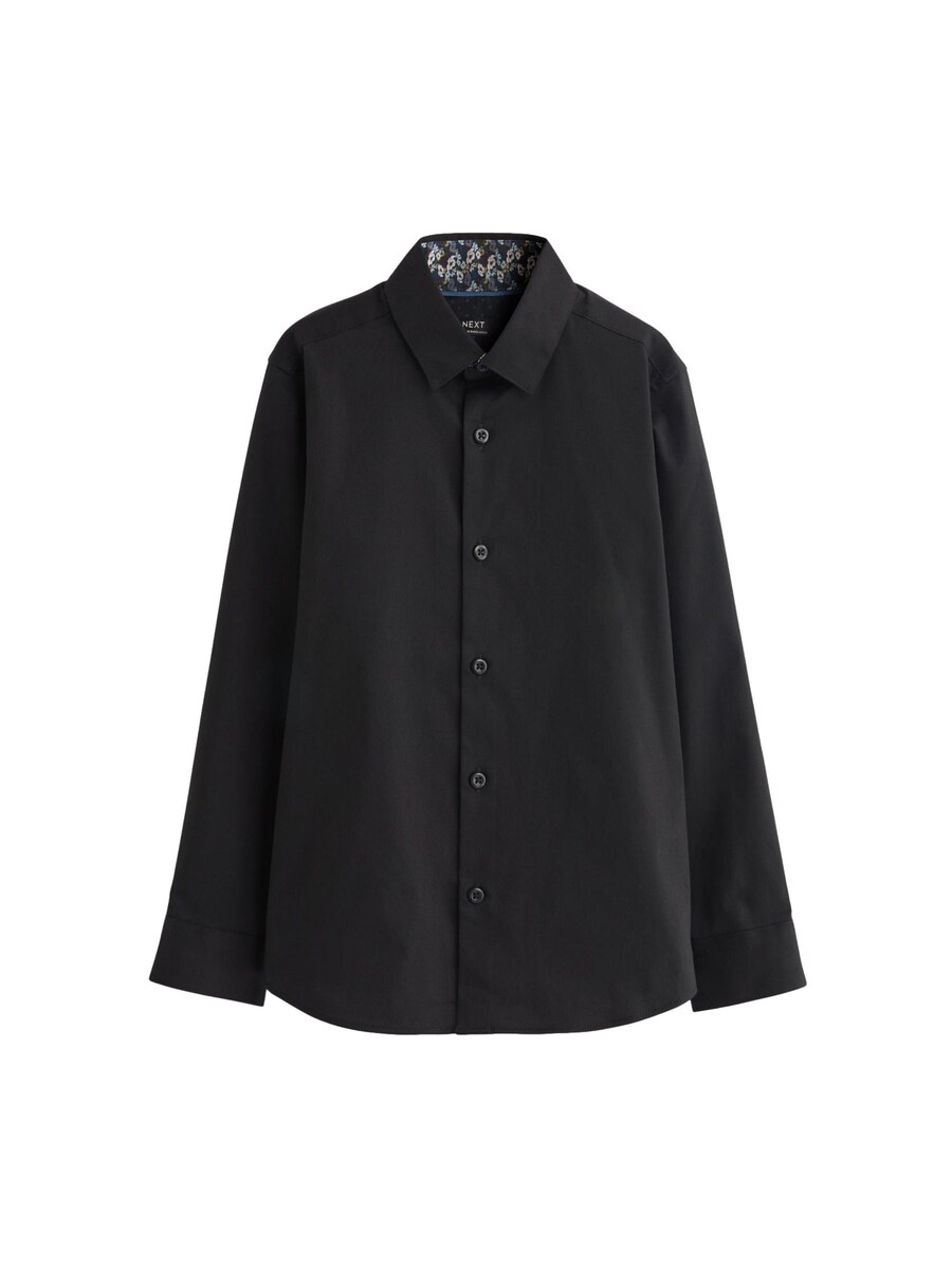 Рубашка обычного кроя на пуговицах Next, черный
Рубашка обычного кроя на пуговицах Next, черный