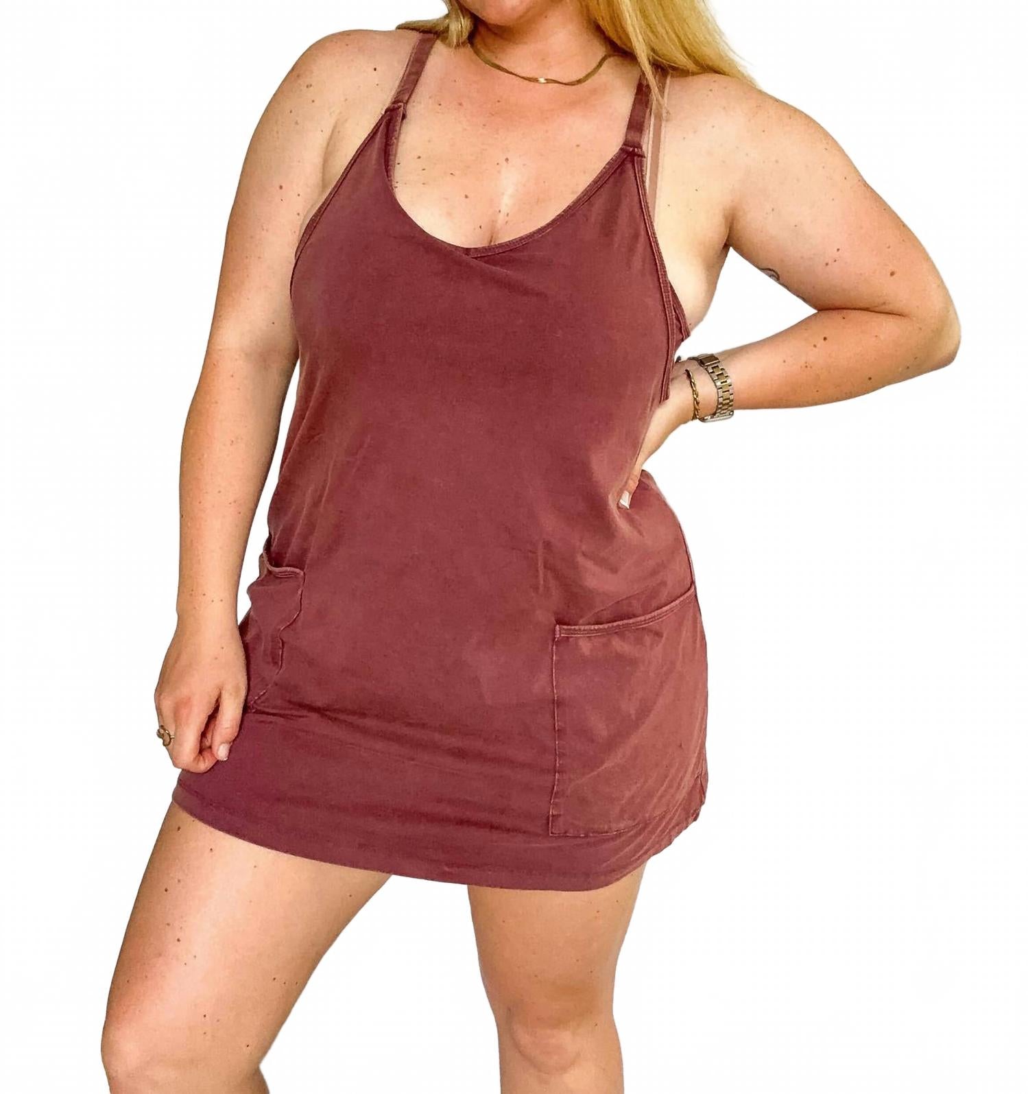 Женское спортивное платье для отдыха в выстиранной сливе BUCKETLIST, Washed Plum
Женское спортивное платье для отдыха в выстиранной сливе BUCKETLIST, Washed Plum