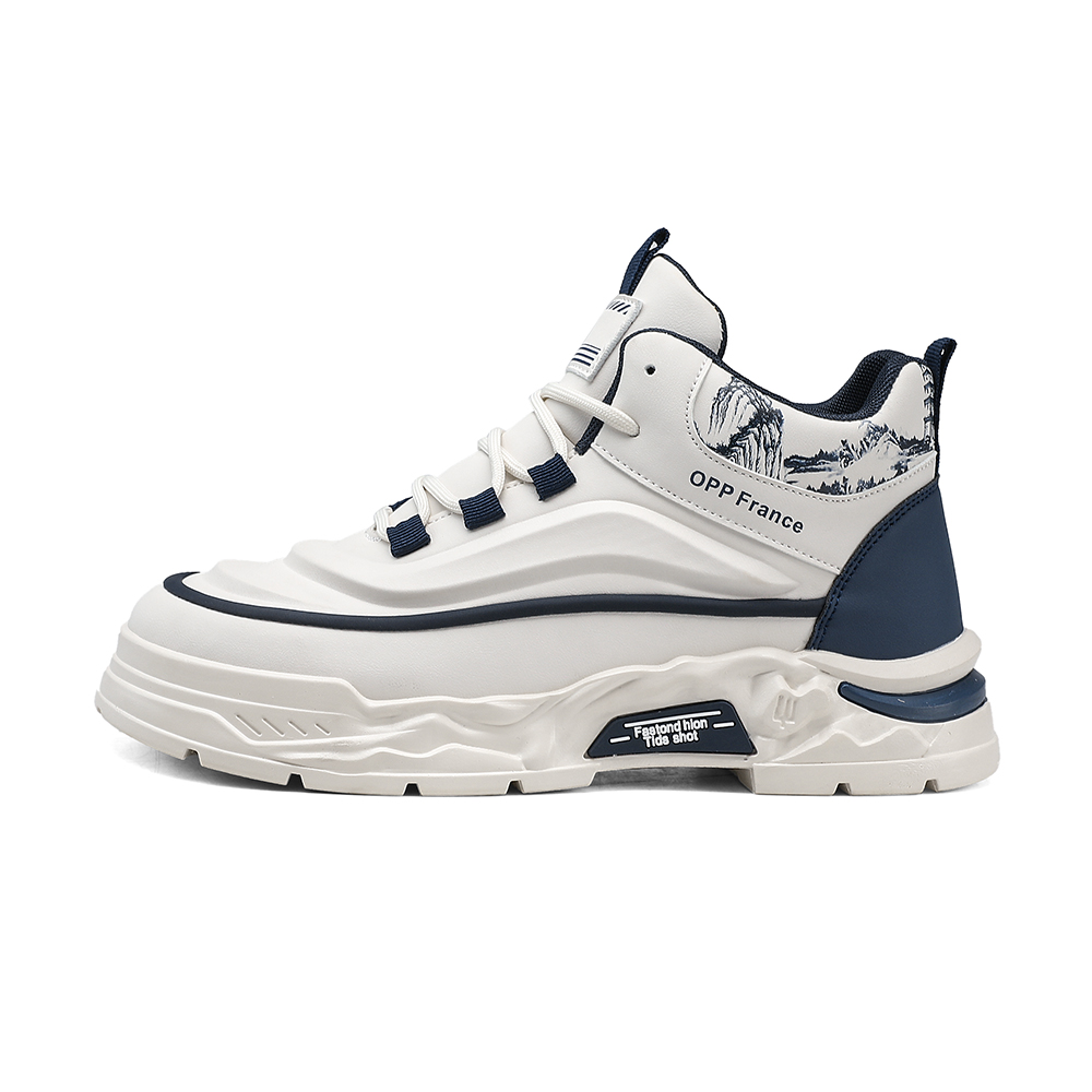 Износостойкие высокие повседневные туфли, увеличивающие рост, для мужчин M.M Party, White Blue
Износостойкие высокие повседневные туфли, увеличивающие рост, для мужчин M.M Party, White Blue