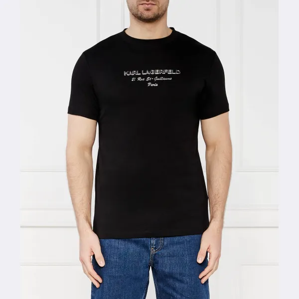 Футболка стандартного кроя Karl Lagerfeld, черный
Футболка стандартного кроя Karl Lagerfeld, черный