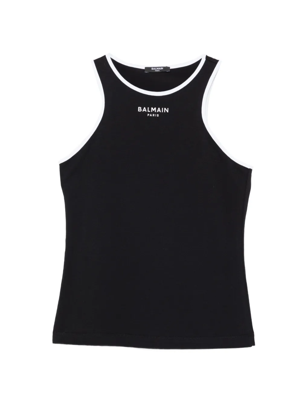 Топ с контрастной отделкой Balmain Kids, черный
Топ с контрастной отделкой Balmain Kids, черный