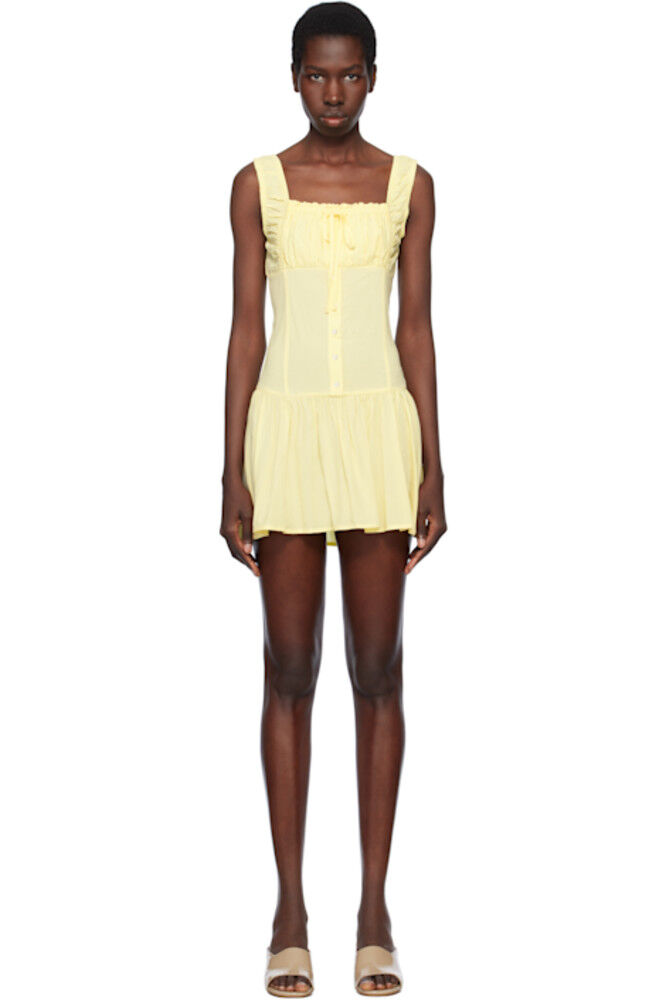 Желтое мини-платье Christa Frankies Bikinis
Желтое мини-платье Christa Frankies Bikinis