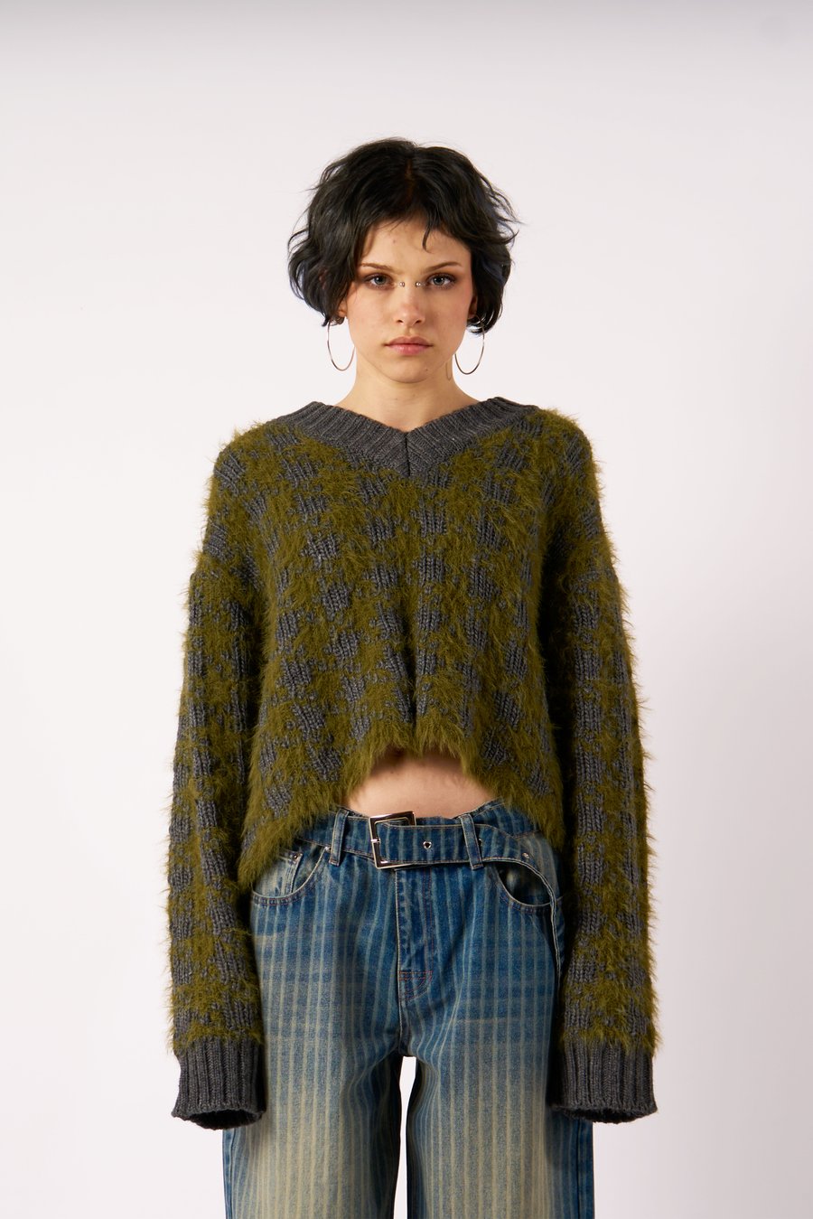 Джемпер The Ragged Priest JADE, Grey/Green/Grey
Джемпер The Ragged Priest JADE, Grey/Green/Grey