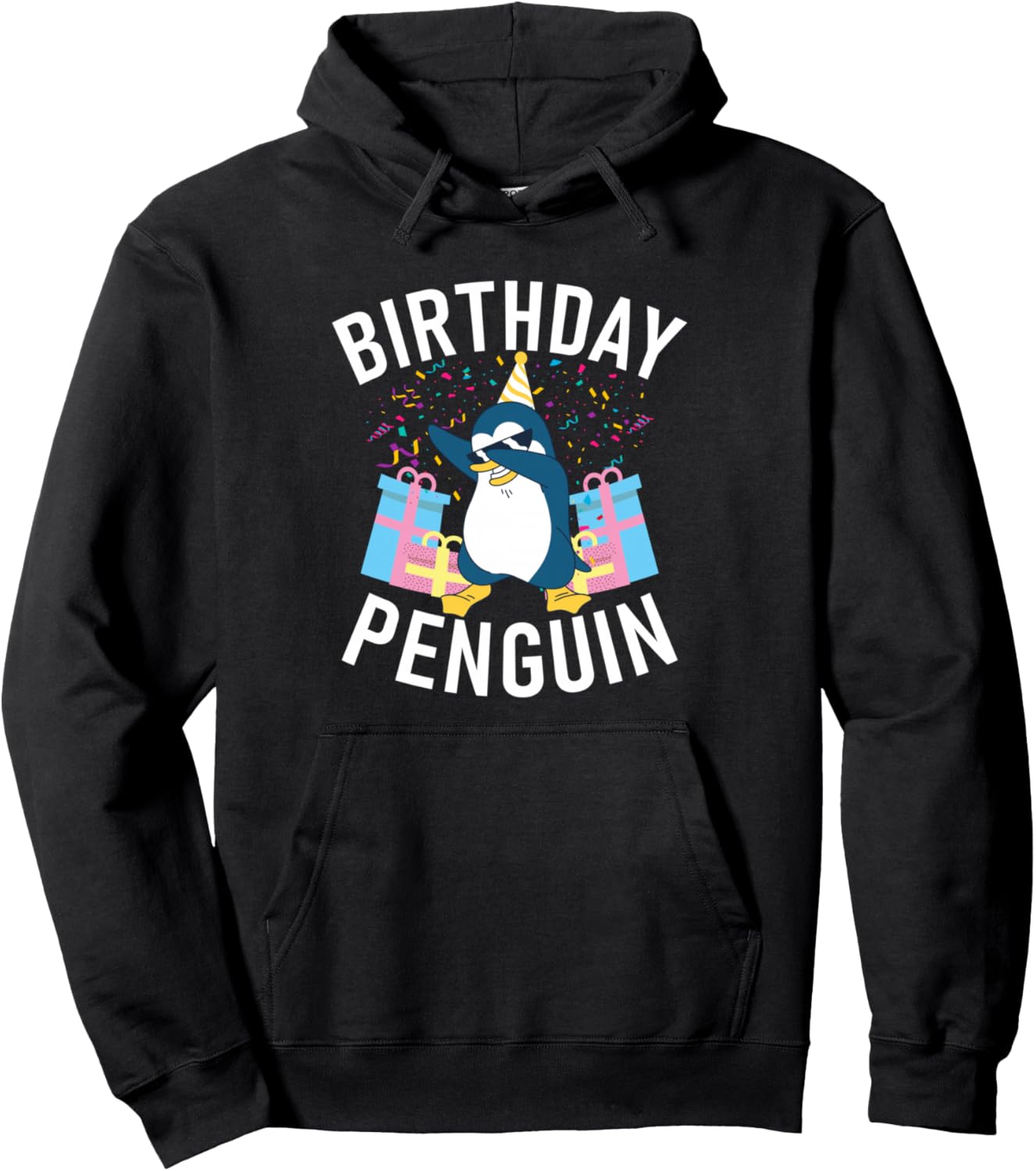 Худи с надписью «Пингвин на день рождения» Penguin Gifts & Accessories, черный
Худи с надписью «Пингвин на день рождения» Penguin Gifts & Accessories, черный
