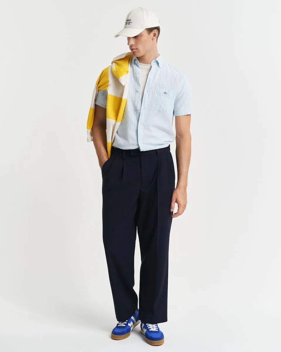 Льняная рубашка с длинным рукавом и нагрудным карманом Gant, голубой
Льняная рубашка с длинным рукавом и нагрудным карманом Gant, голубой