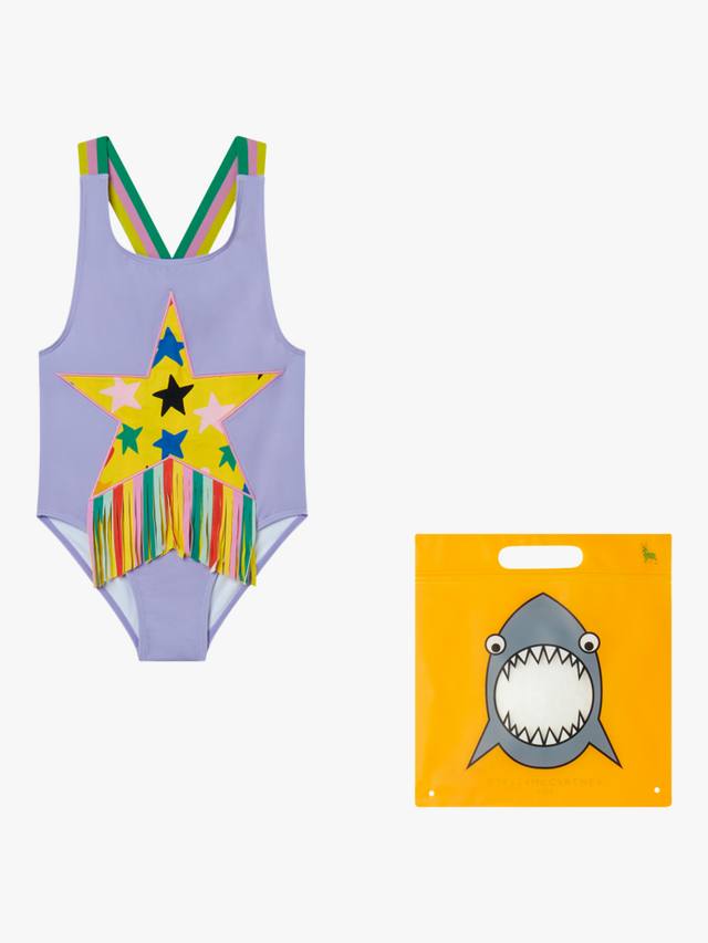 Детский купальник Star с бахромой Stella McCartney Kids, Purple
Детский купальник Star с бахромой Stella McCartney Kids, Purple