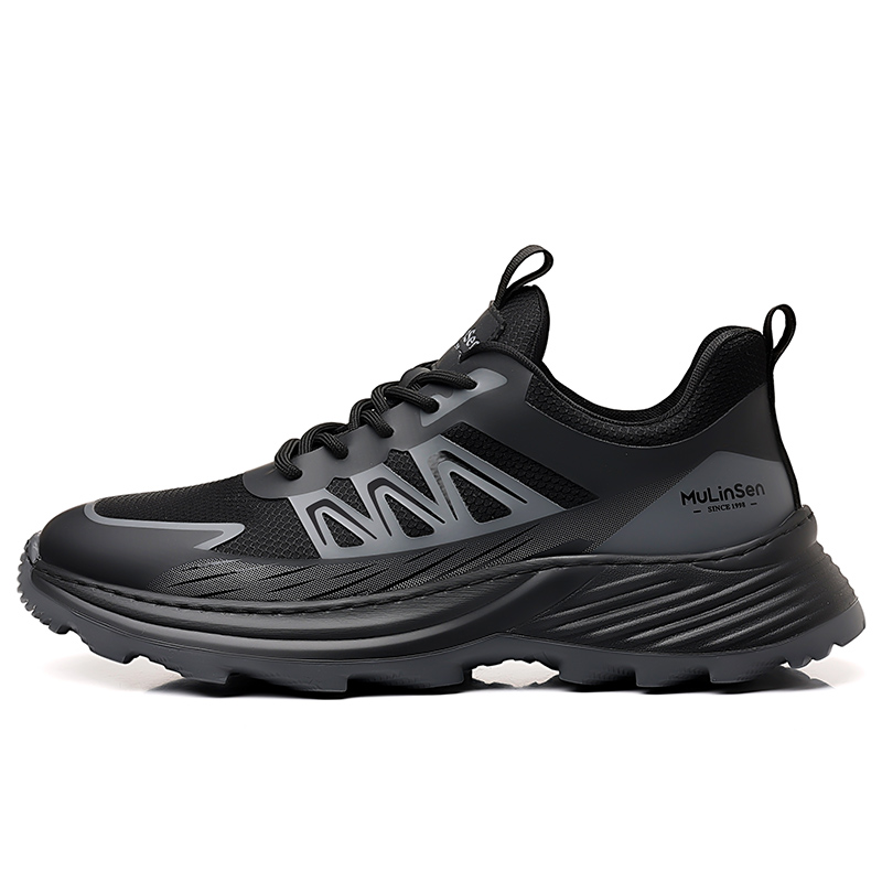 Низкие повседневные туфли для мужчин с амортизацией, противоскользящие, устойчивые к истиранию Mulinsen, Black
Низкие повседневные туфли для мужчин с амортизацией, противоскользящие, устойчивые к истиранию Mulinsen, Black