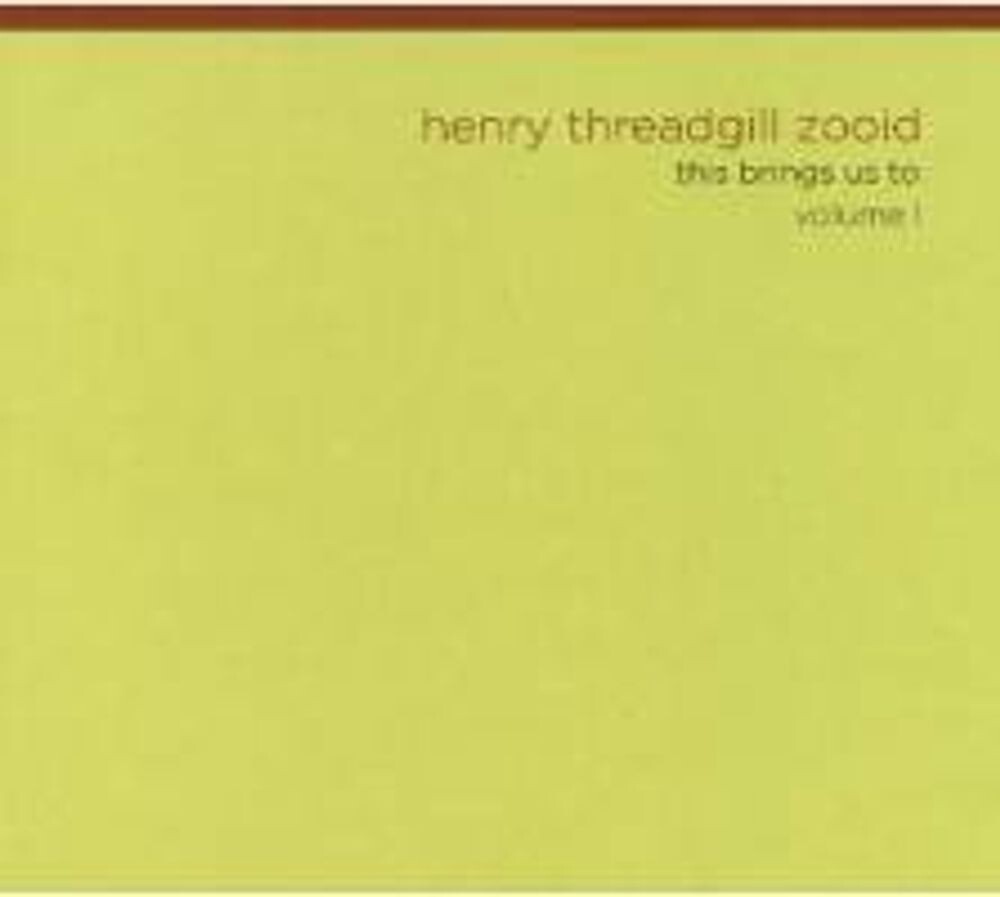 Диск CD Vol. 1-This Brings Us To - Henry Threadgill's Zooid
Диск CD Vol. 1-This Brings Us To - Henry Threadgill's Zooid