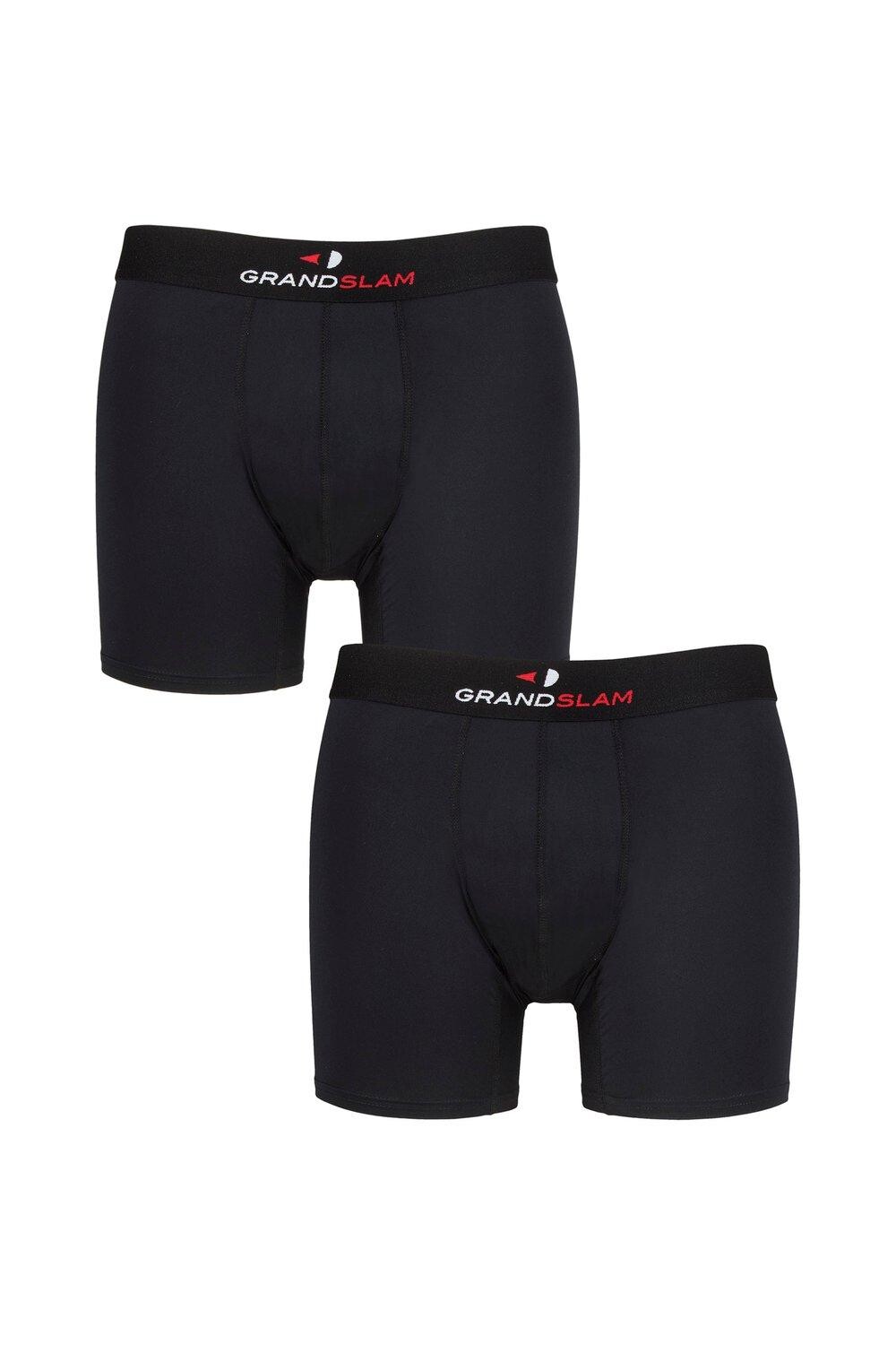 2 пары плавок из микрофибры в форме сумки GRANDSLAM, черный
2 пары плавок из микрофибры в форме сумки GRANDSLAM, черный