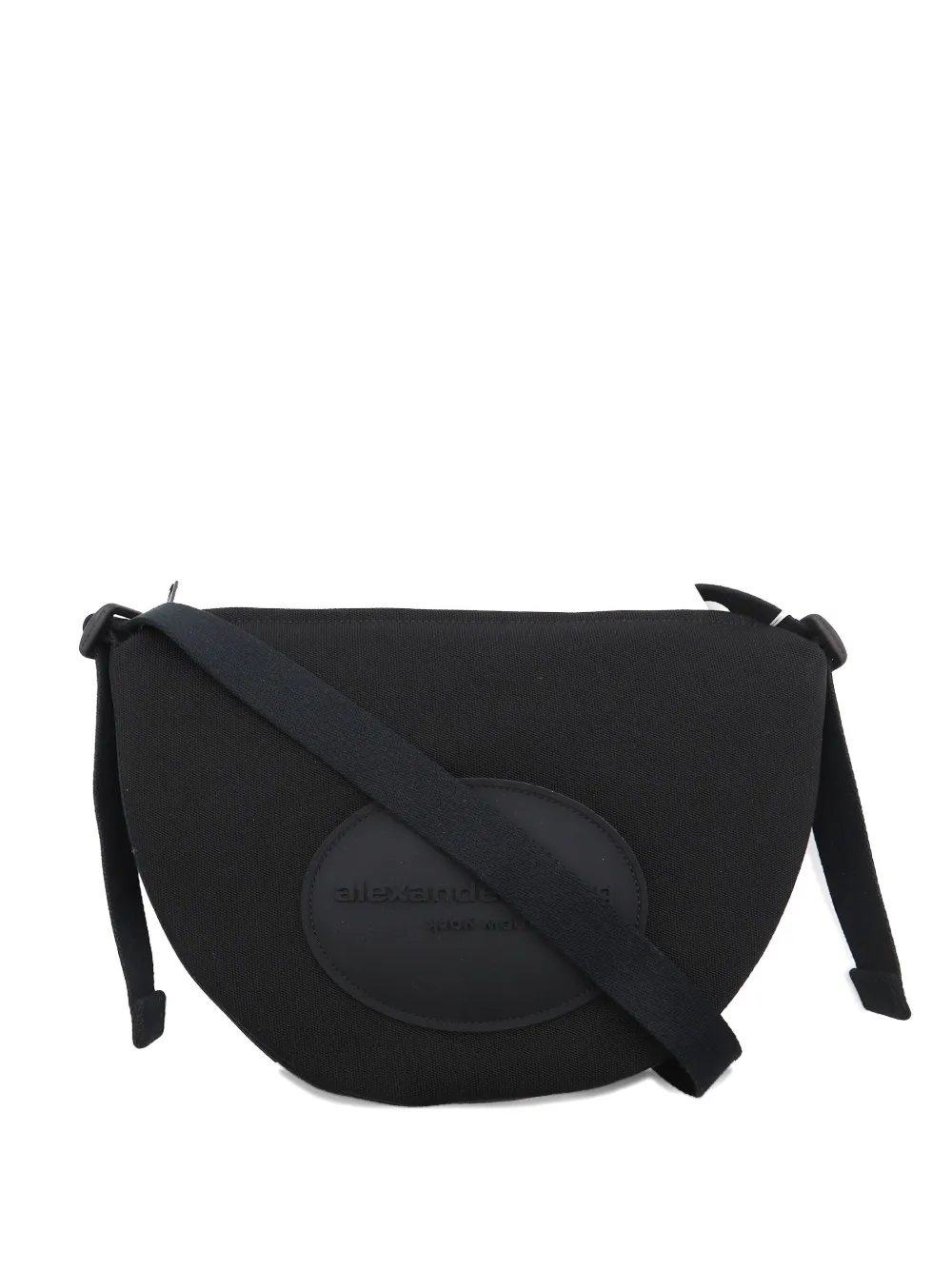 Сумка через плечо с логотипом средней величины Alexander Wang, черный
Сумка через плечо с логотипом средней величины Alexander Wang, черный