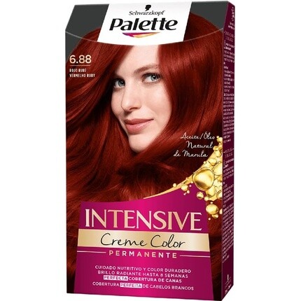 Schwarzkopf Intense Color Cream C 6.88 Ruby Red Ink, Palette
Schwarzkopf Intense Color Cream C 6.88 Ruby Red Ink, Palette