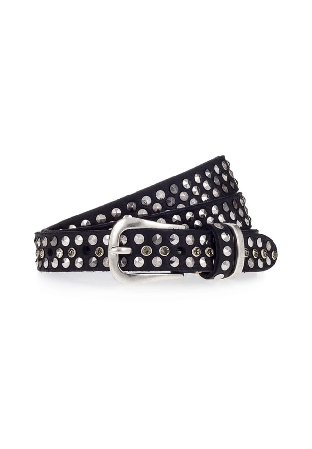 Ремень из кожи с заклепками B.Belt, черный
Ремень из кожи с заклепками B.Belt, черный