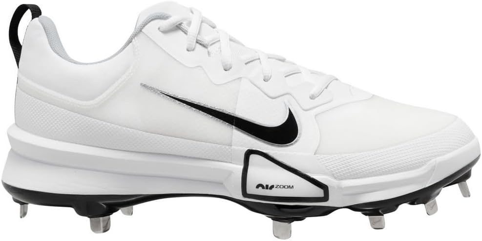 Бейсбольные бутсы Nike Force Zoom Trout 9 Pro Low для мужчин, White/Black/Pure Platinum
Бейсбольные бутсы Nike Force Zoom Trout 9 Pro Low для мужчин, White/Black/Pure Platinum