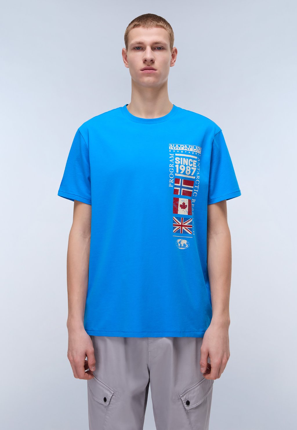 Футболка с принтом Napapijri, темно-синий
Футболка с принтом Napapijri, темно-синий