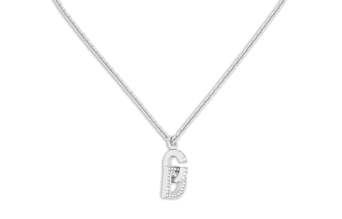 DIOR Серебряное колье с искусственными кристаллами Metal
DIOR Серебряное колье с искусственными кристаллами Metal