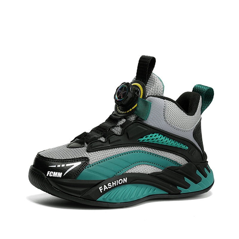 Износостойкие дышащие высокие повседневные кроссовки для детей FCMM, серый/зеленый
Износостойкие дышащие высокие повседневные кроссовки для детей FCMM, серый/зеленый