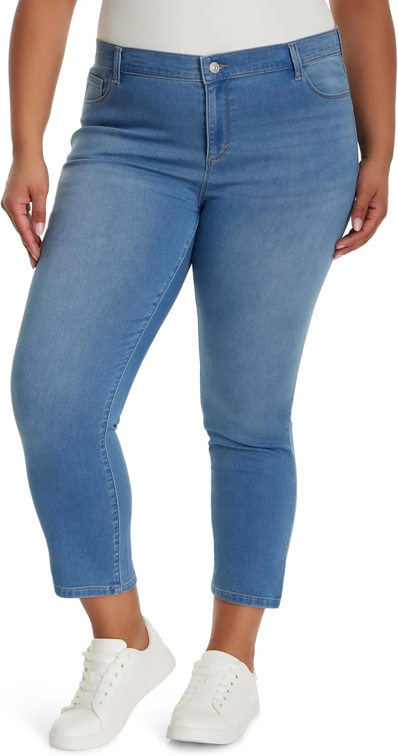Gloria Vanderbilt Women's Cali 5-Pocket High Rise Straight Leg Ankle Standard
Gloria Vanderbilt Women's Cali 5-Pocket High Rise Straight Leg Ankle Standard