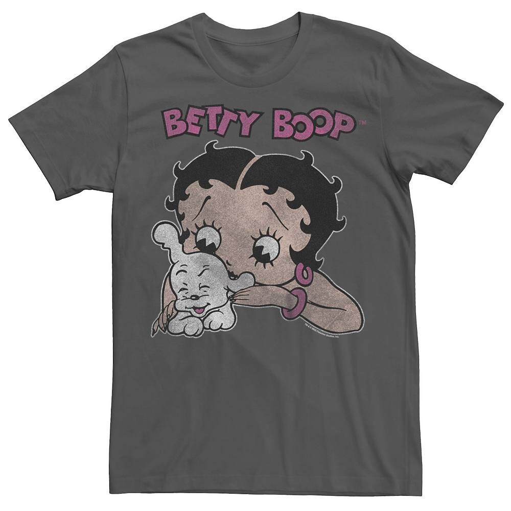 Детская футболка с рисунком Betty Boop Pettting Dog Pudgy Licensed Character, цвет Charcoal
Детская футболка с рисунком Betty Boop Pettting Dog Pudgy Licensed Character, цвет Charcoal
