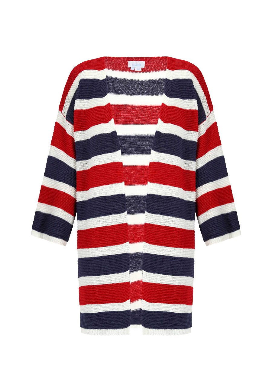 Кардиган usha Cardigan, Rot Weiss Blau/Dark Red
Кардиган usha Cardigan, Rot Weiss Blau/Dark Red