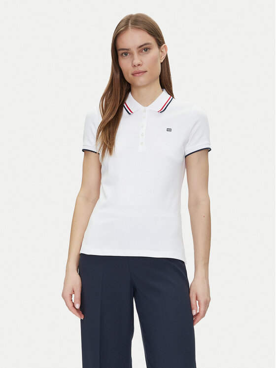 Рубашка поло стандартный крой Feminine Sporty Slim Polo Ss WW0WW44517 Tommy Hilfiger, белый
Рубашка поло стандартный крой Feminine Sporty Slim Polo Ss WW0WW44517 Tommy Hilfiger, белый