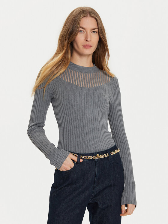 Облегающий свитер Morgan, серый
Облегающий свитер Morgan, серый