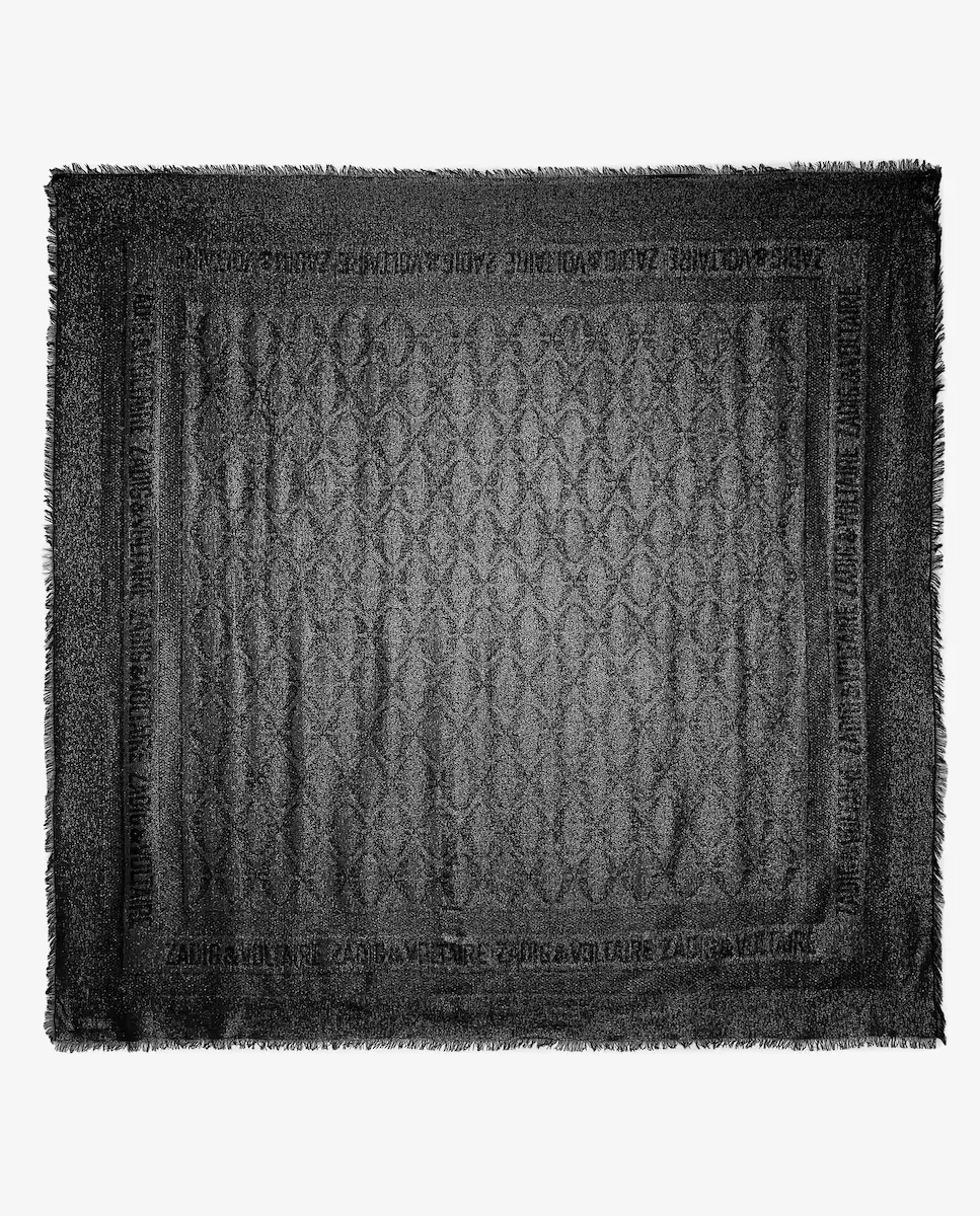 Женский шарф Glenn Rock Metallic Jacquard из серебристого модала Zadig & Voltaire, серебряный
Женский шарф Glenn Rock Metallic Jacquard из серебристого модала Zadig & Voltaire, серебряный