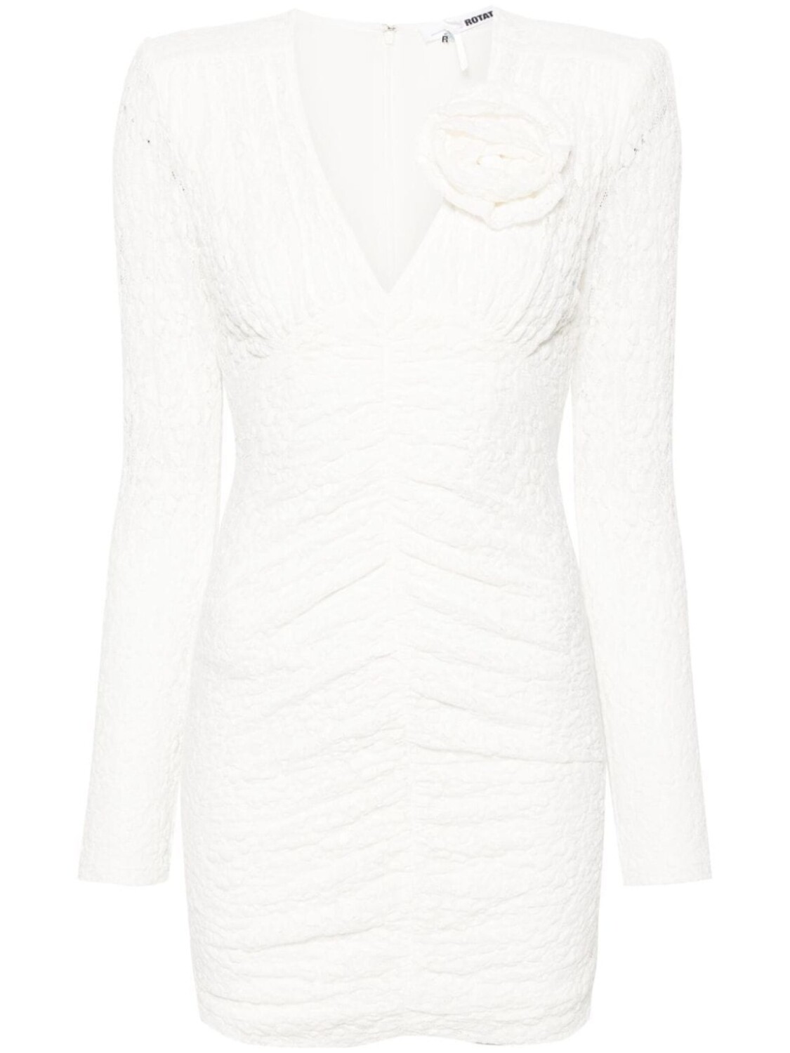 Кружевное платье мини с узором ROTATE BIRGER CHRISTENSEN, бежевый
Кружевное платье мини с узором ROTATE BIRGER CHRISTENSEN, бежевый