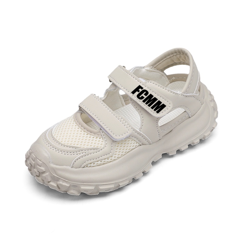 Детские сандалии с нескользящей подошвой FCMM, бежевый
Детские сандалии с нескользящей подошвой FCMM, бежевый