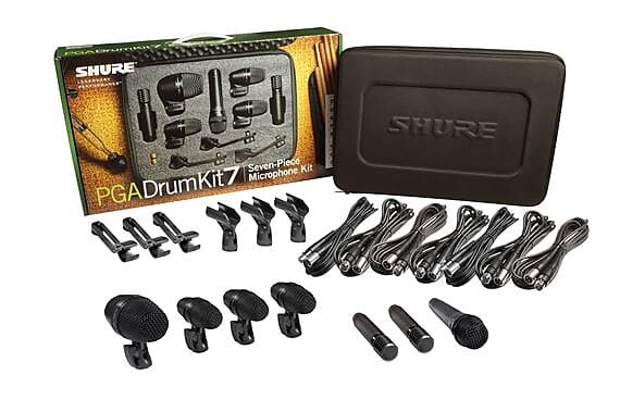 Микрофон Shure PGADRUMKIT7 7pc Drum Microphone Kit
Микрофон Shure PGADRUMKIT7 7pc Drum Microphone Kit