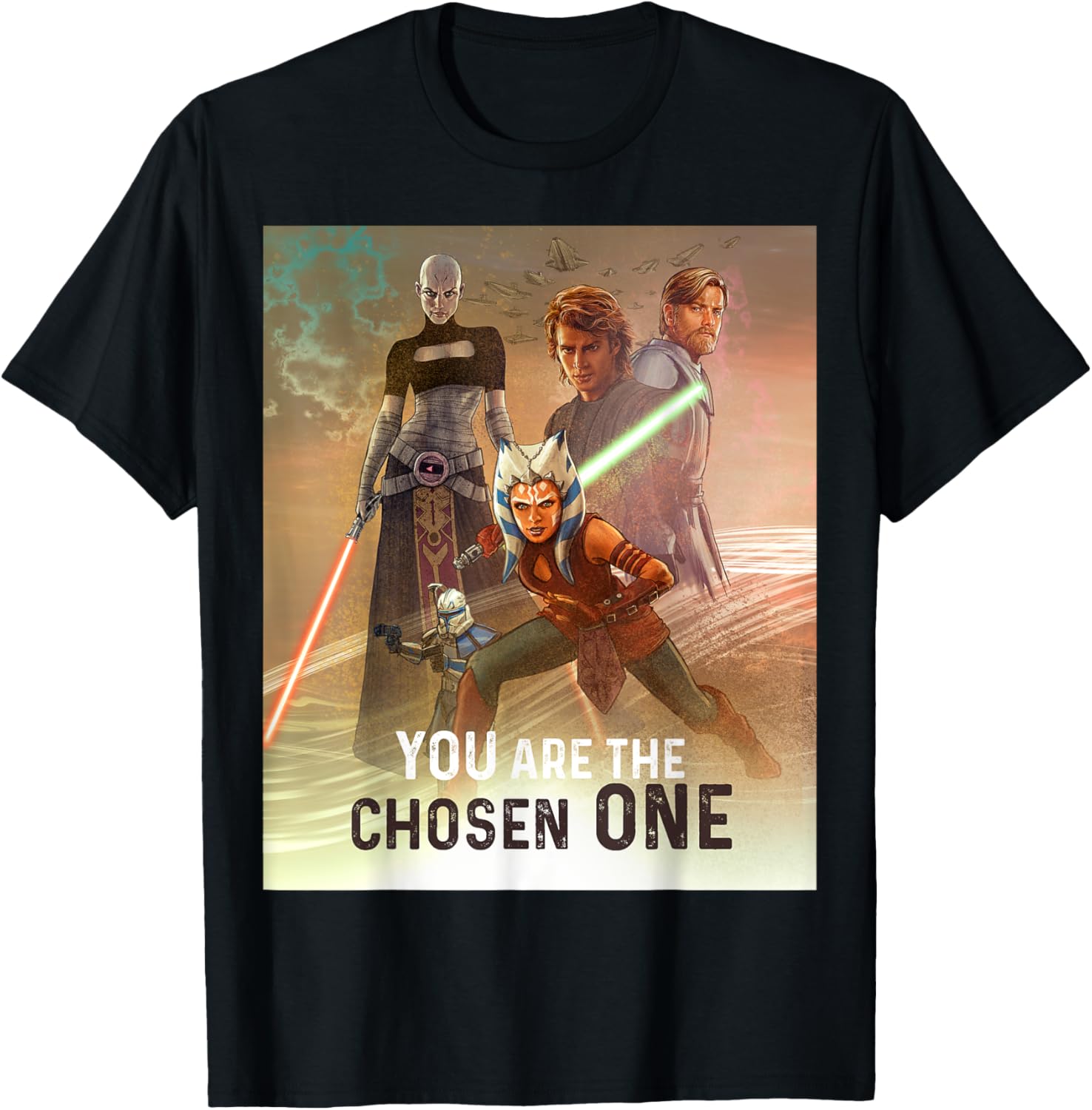 Футболка Star Wars Celebration Mural Clone Wars Selected, черная
Футболка Star Wars Celebration Mural Clone Wars Selected, черная