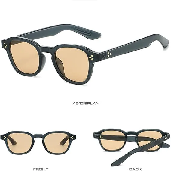 Солнцезащитные очки для мужчин и женщин - защита UV400 - овальная оправа с заклепками, цветные линзы, для занятий спортом на открытом воздухе и вождения QWBSER, 7
Солнцезащитные очки для мужчин и женщин - защита UV400 - овальная оправа с заклепками, цветные линзы, для занятий спортом на открытом воздухе и вождения QWBSER, 7