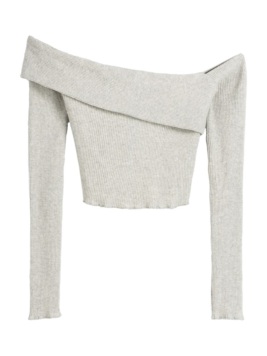 Свитер Bershka, пятнистый серый
Свитер Bershka, пятнистый серый