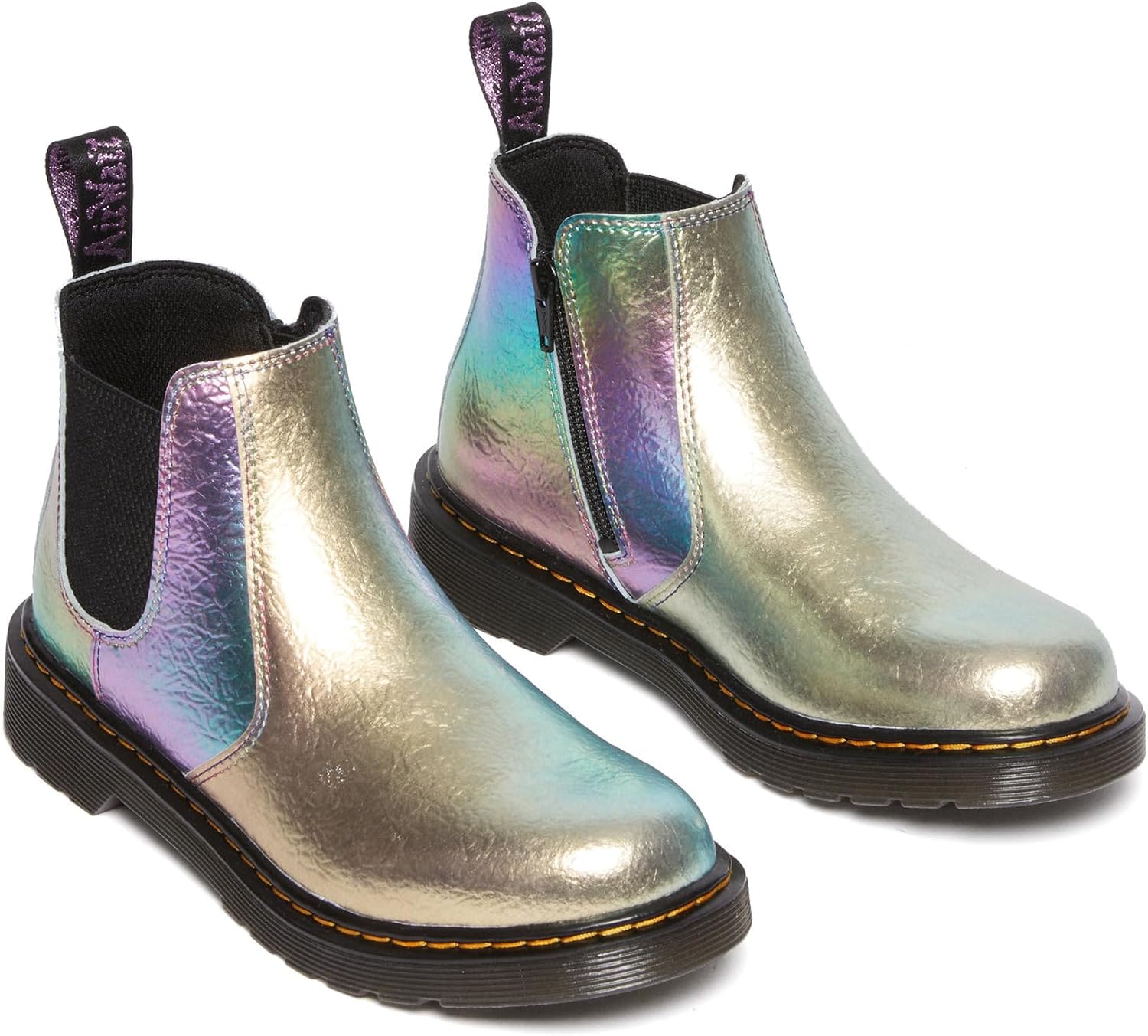 Детские ботинки Dr. Martens 2976 (малыши/старшие дети), Rainbow Crinkle
Детские ботинки Dr. Martens 2976 (малыши/старшие дети), Rainbow Crinkle