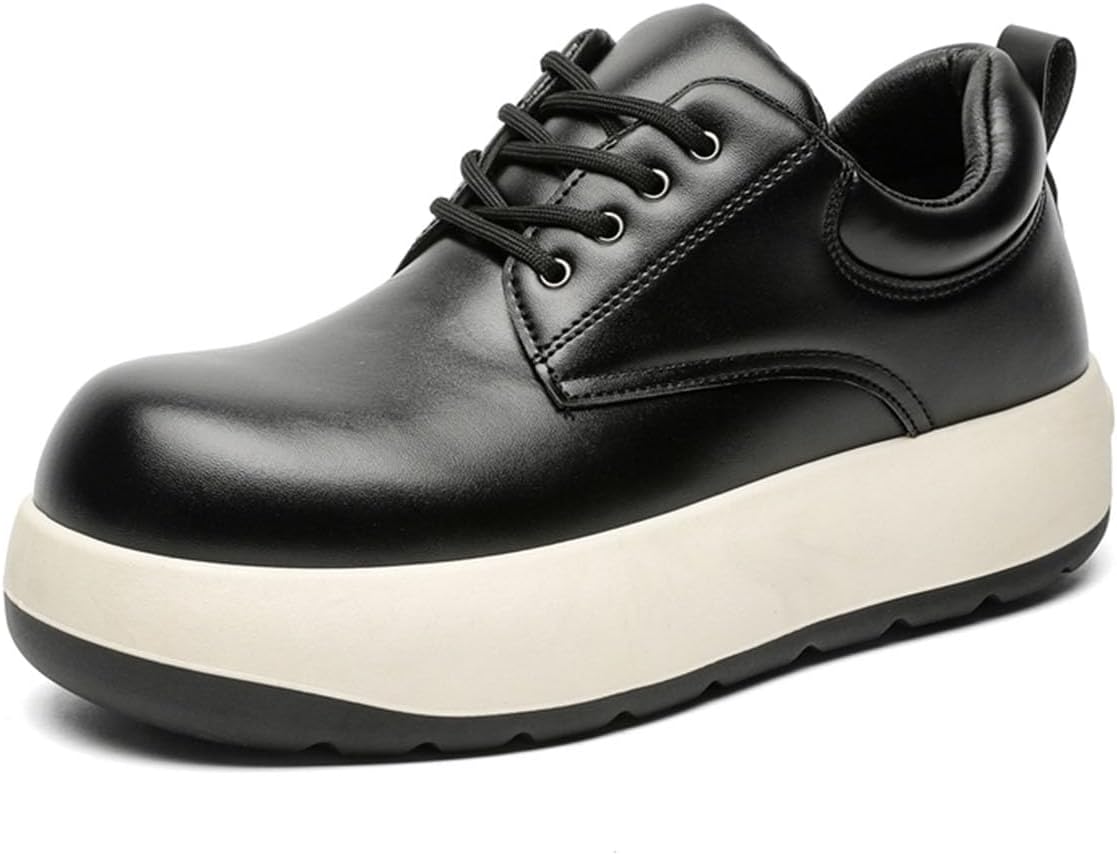 Мужские платформенные кроссовки Легкие Комфортные Шнуровка Скейт обувь Пухлые Модные повседневные туфли Zhoupulp, черный
Мужские платформенные кроссовки Легкие Комфортные Шнуровка Скейт обувь Пухлые Модные повседневные туфли Zhoupulp, черный