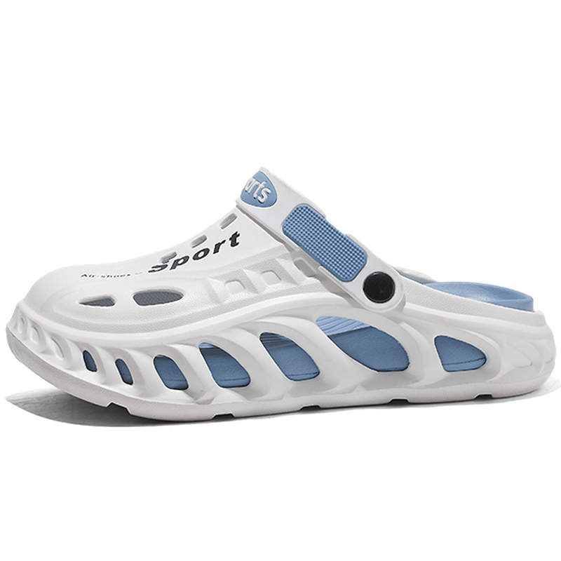 Meiretu Клоги мужские бело-голубые, цвет White Blue
Meiretu Клоги мужские бело-голубые, цвет White Blue