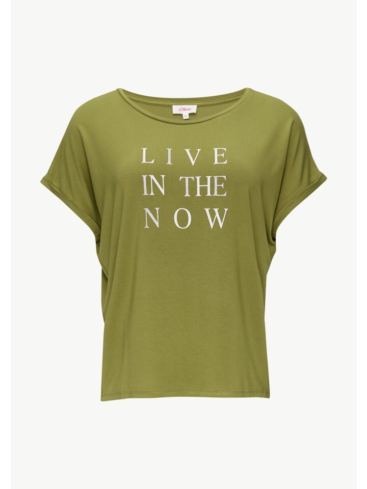 Футболка sOliver kurzarm, оливковый
Футболка sOliver kurzarm, оливковый