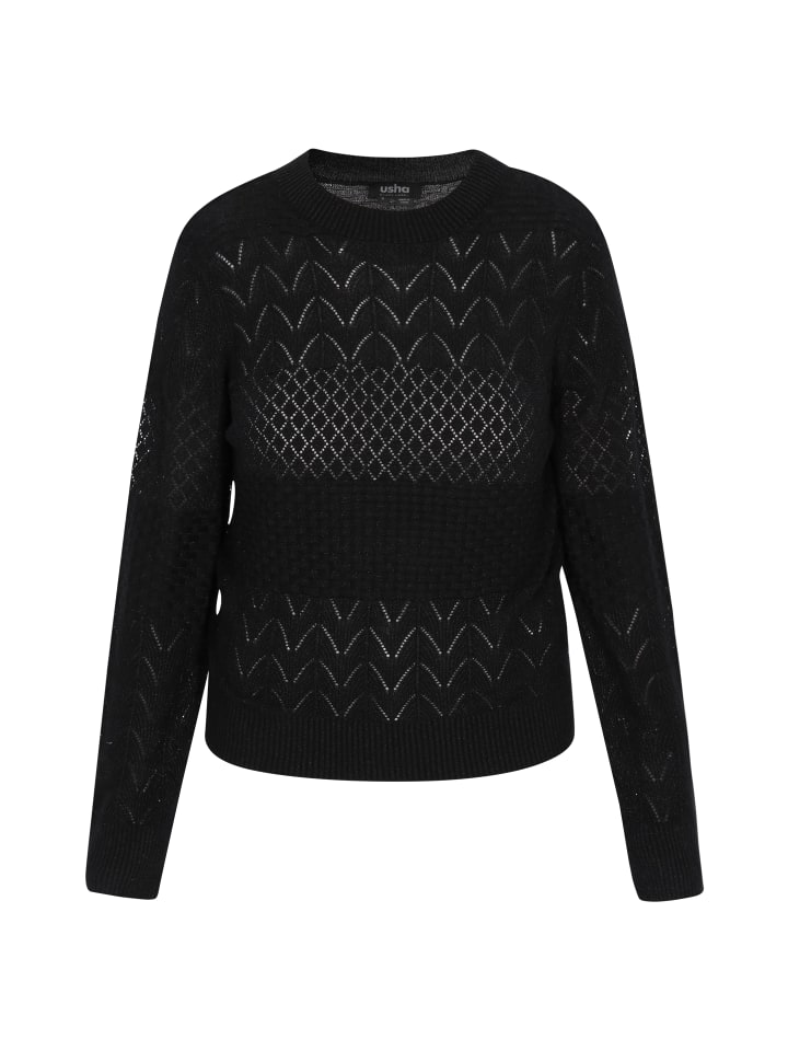 Свитер usha BLACK LABEL, черный
Свитер usha BLACK LABEL, черный