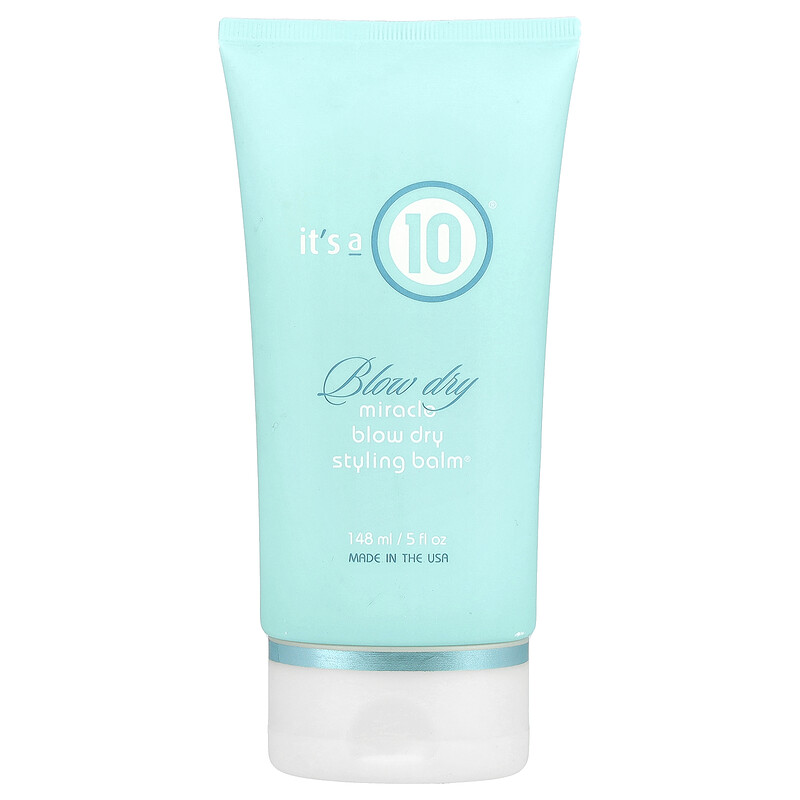 It's a 10, Miracle Blow Dry Styling Balm, 148 мл (5 жидк. унц.)
It's a 10, Miracle Blow Dry Styling Balm, 148 мл (5 жидк. унц.)