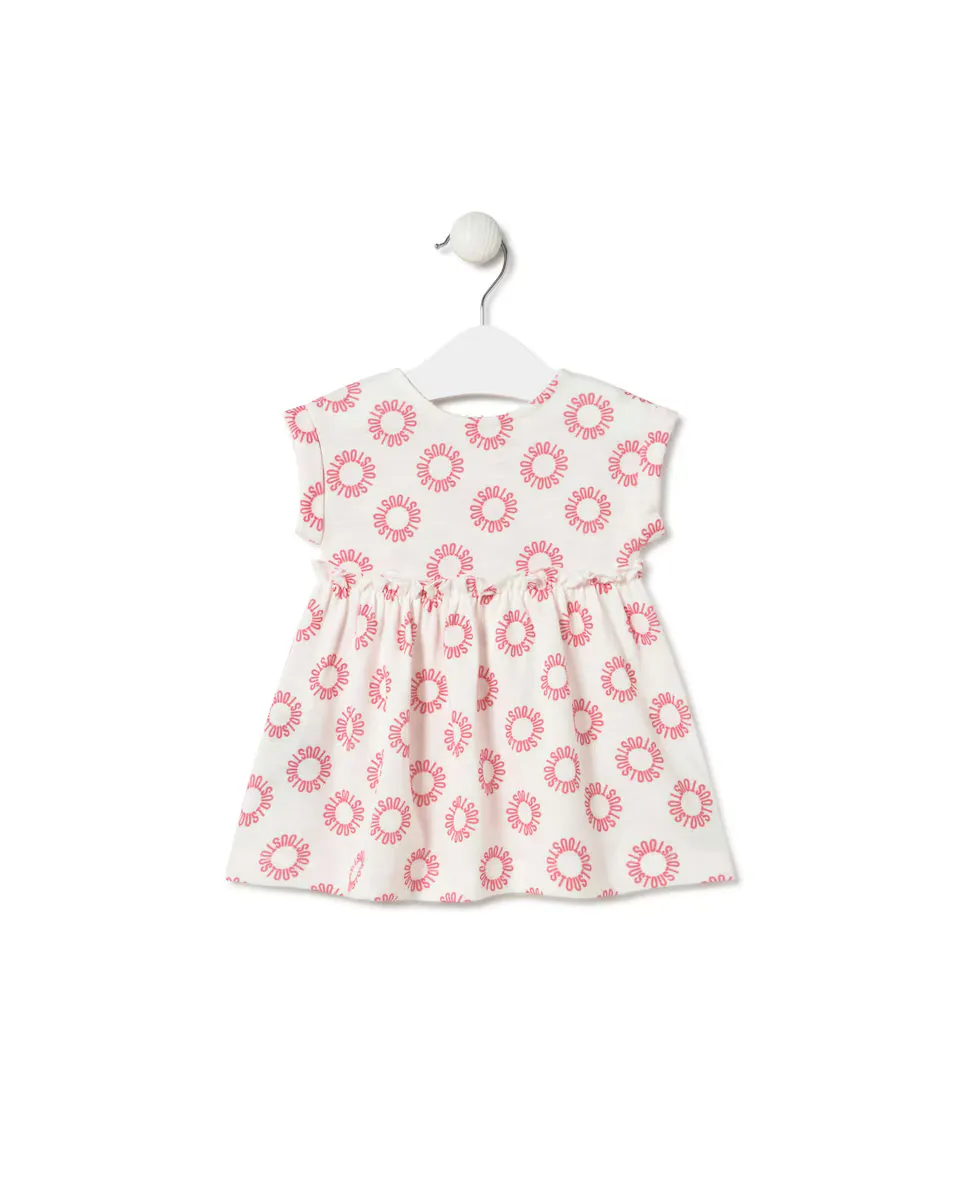 Платье для девочки из хлопка с круглым принтом с логотипом Tous, цвет Rosa
Платье для девочки из хлопка с круглым принтом с логотипом Tous, цвет Rosa