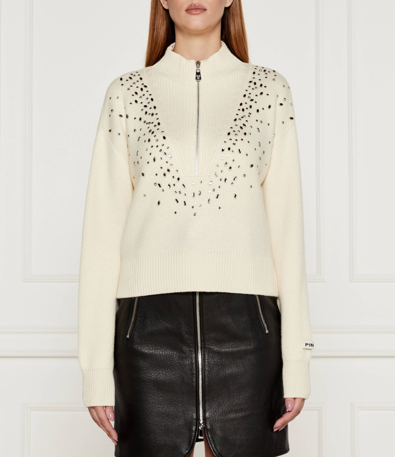 Свитер Pinko BOMBAY Loose fit, кремовый
Свитер Pinko BOMBAY Loose fit, кремовый