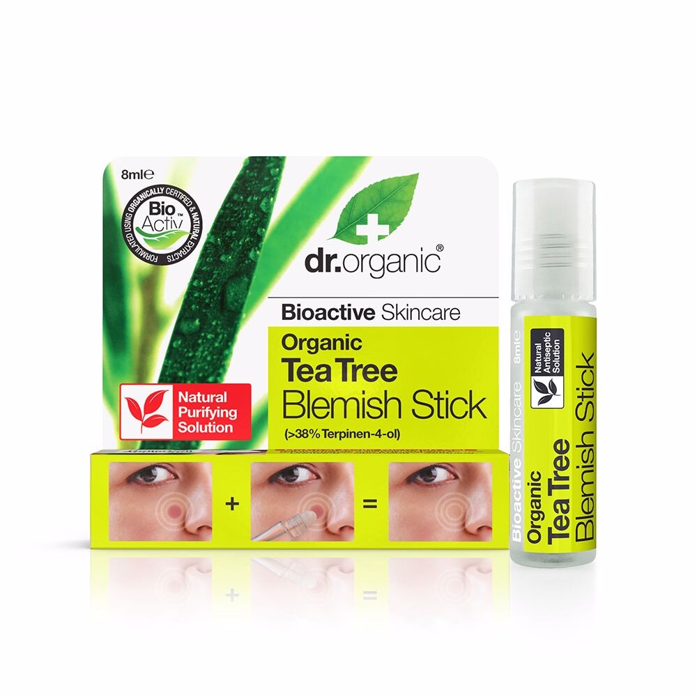 Крем для лечения кожи лица Bioactive organic tea tree stick para acné Dr. organic, 8 мл
Крем для лечения кожи лица Bioactive organic tea tree stick para acné Dr. organic, 8 мл