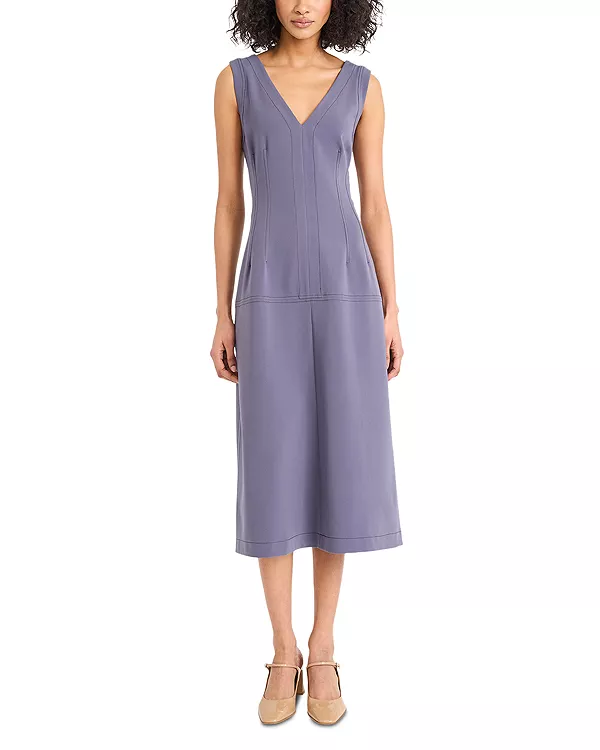 Платье миди с заниженной талией Luxely, фиолетовый
Платье миди с заниженной талией Luxely, фиолетовый