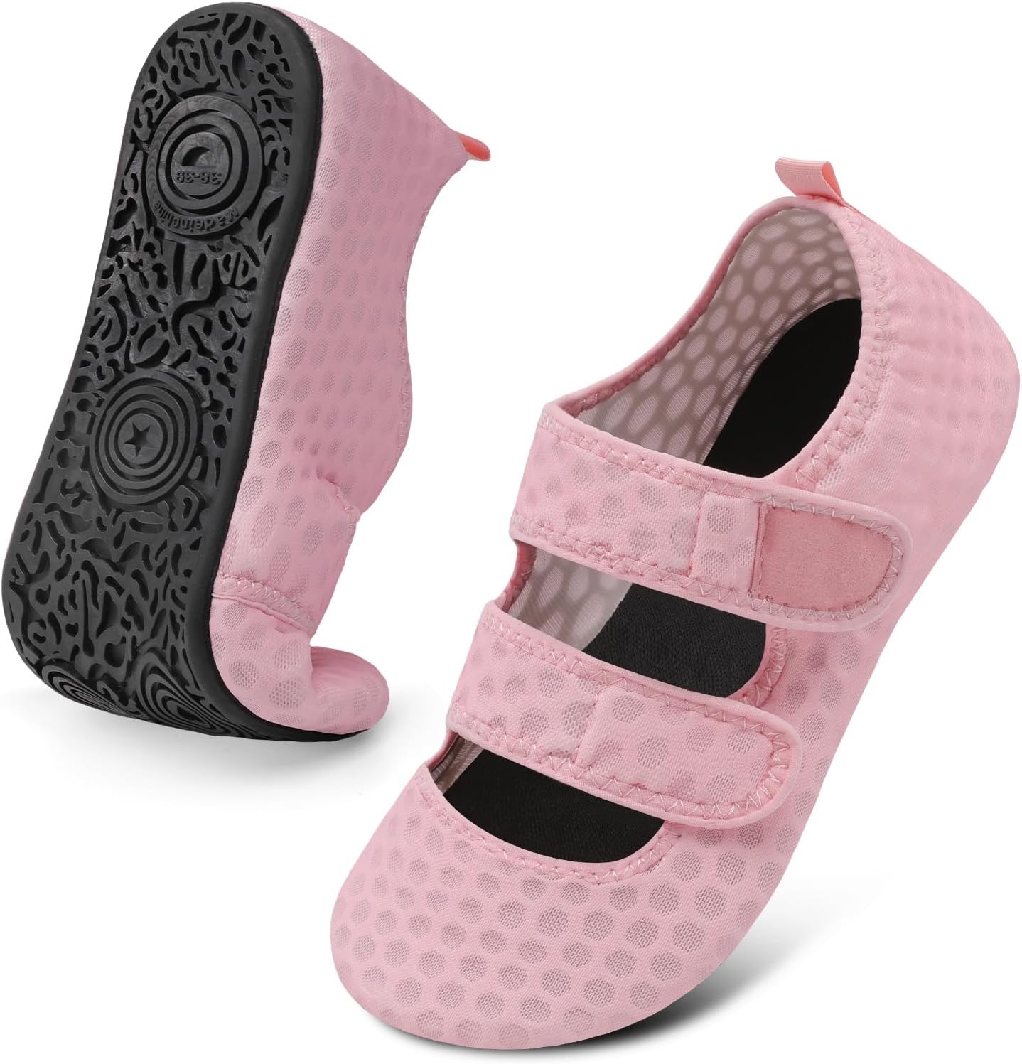 Обувь для воды Barerun для женщин и мужчин, широкая, пляжная, плавательная, аквааэробика, быстросохнущие, для бассейна, реки, моря, сандалии, нескользящие, розовый
Обувь для воды Barerun для женщин и мужчин, широкая, пляжная, плавательная, аквааэробика, быстросохнущие, для бассейна, реки, моря, сандалии, нескользящие, розовый