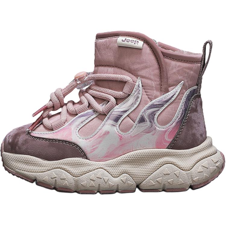 Теплые высокие детские ботинки для детей Jeep, розовый/фиолетовый
Теплые высокие детские ботинки для детей Jeep, розовый/фиолетовый